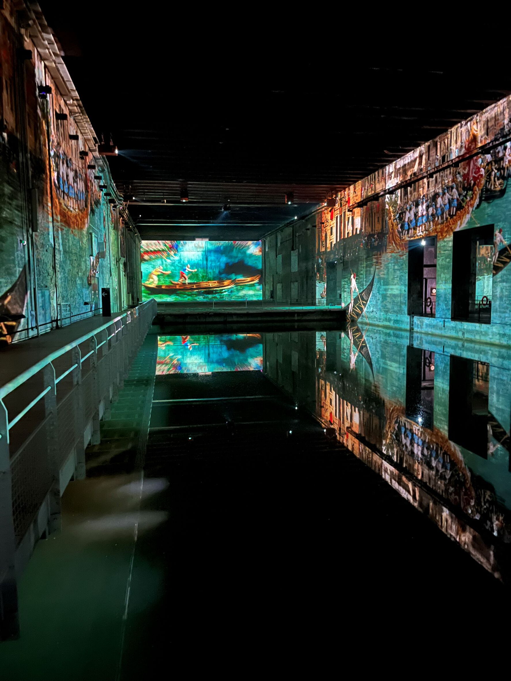 Das Bassin des lumières in Bordeaux