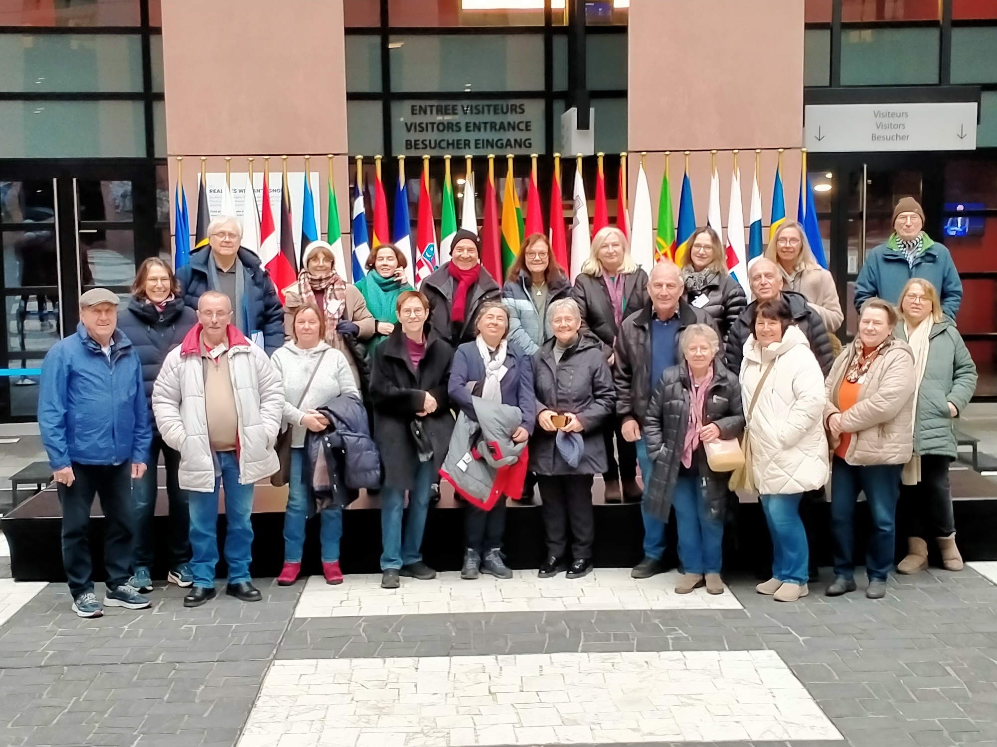 Visite du Parlement européen