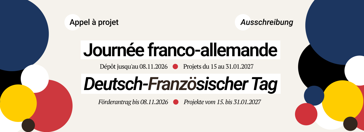 Appel à projets Journée franco-allemande 2027