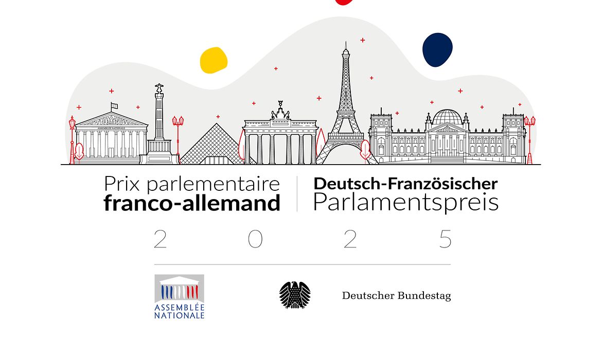 Logo des Deutsch-Französischen Parlamentspreises 2025