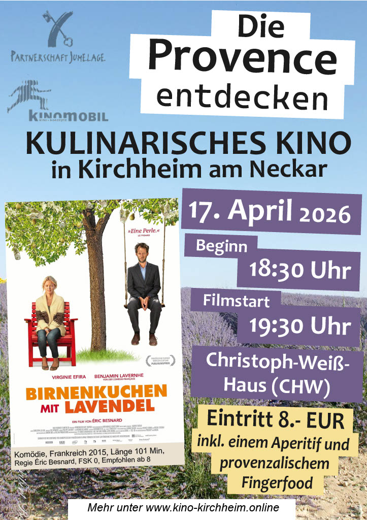 Cinéma gourmand à Kirchheim am Neckar
