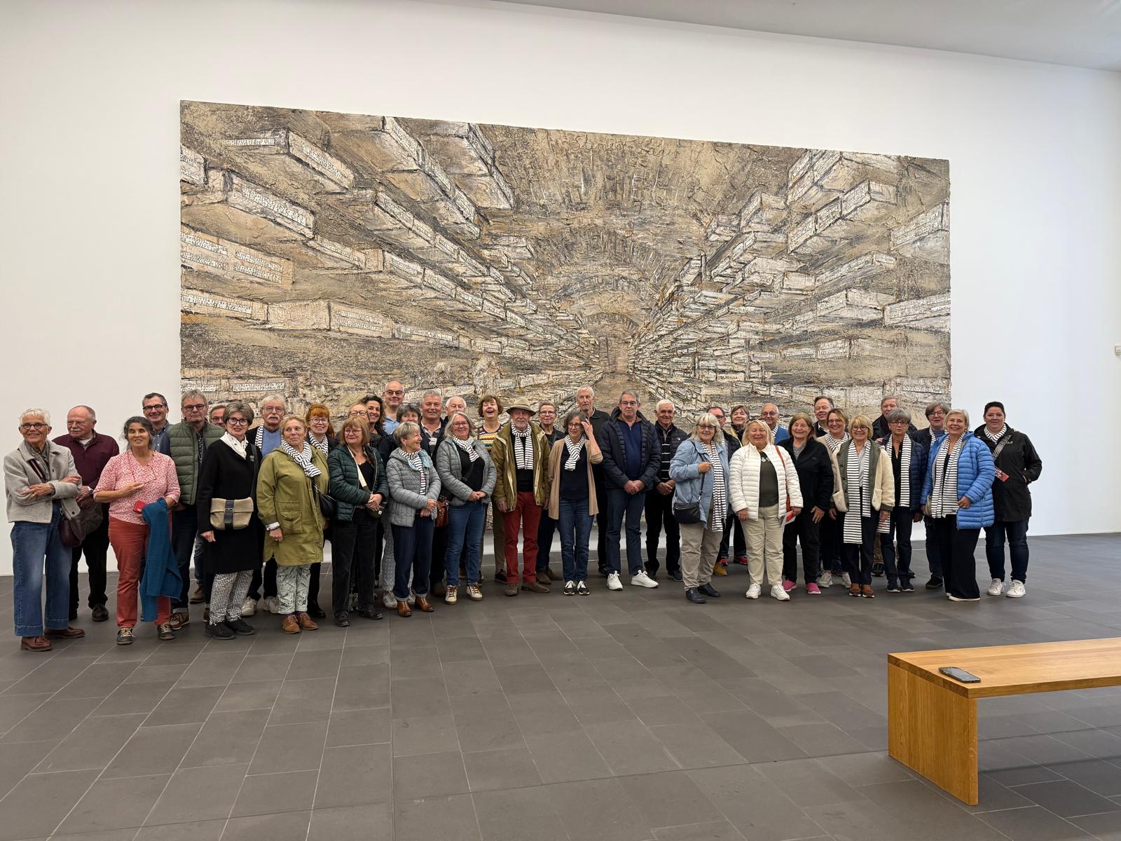 La délégation fouesnantaise en visite au musée NKM de Duisburg