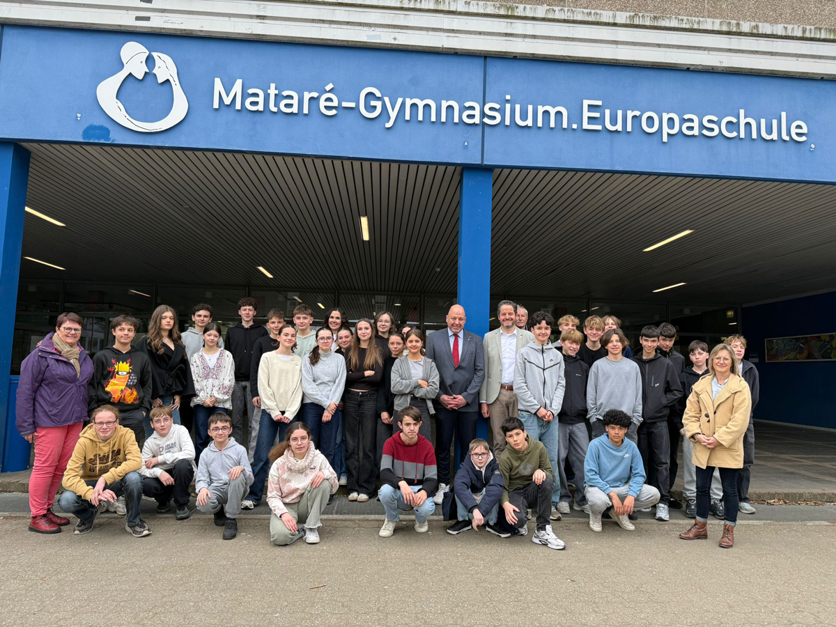 Les jeunes élèves du collège Kervihan ont passé une semaine à Meerbusch