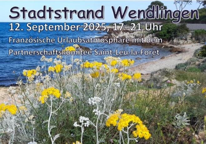 Stadtstrand am 12.9.25 in Wendlingen