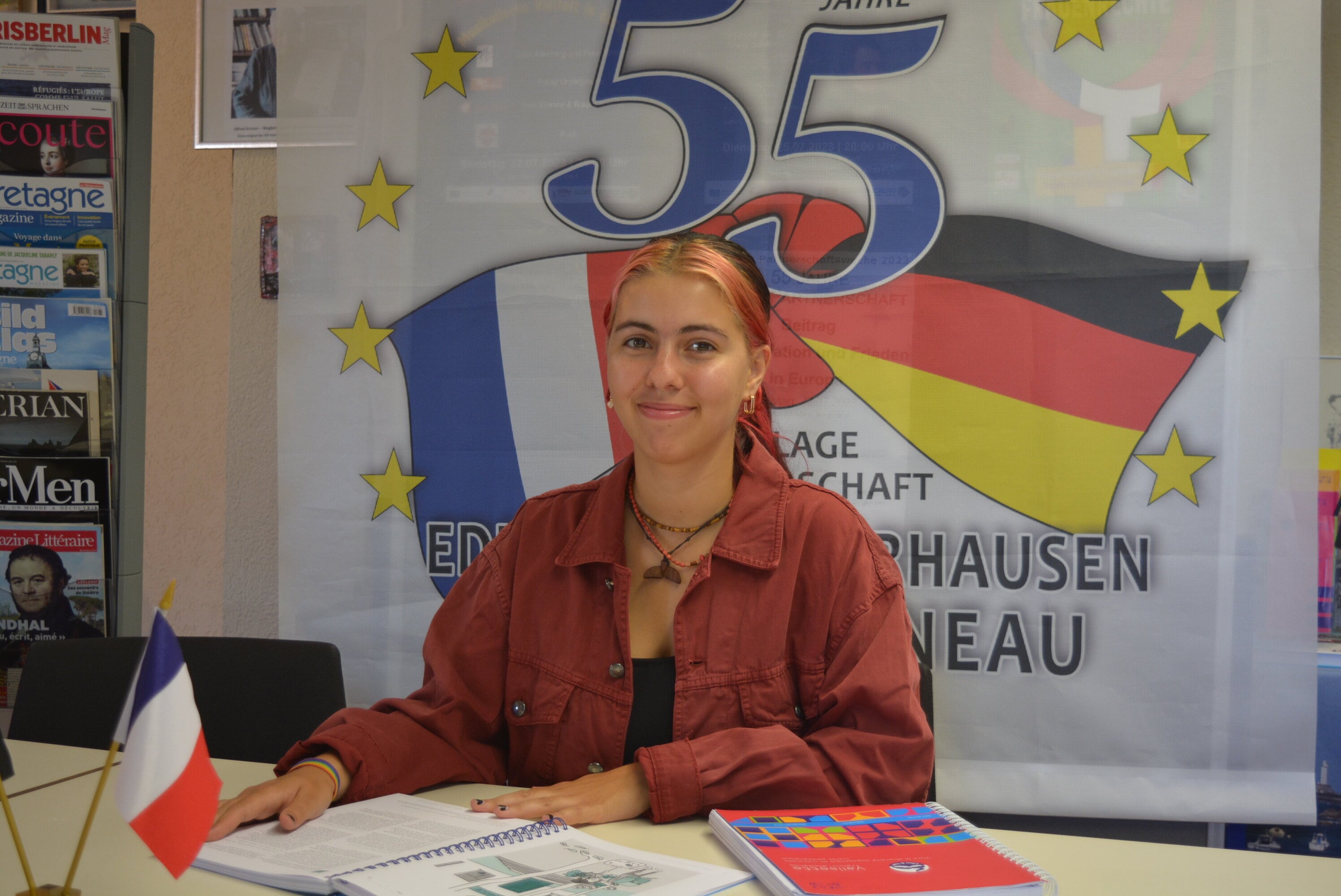 Magali Tarralle, die neue Deutsch-Französische Freiwillige