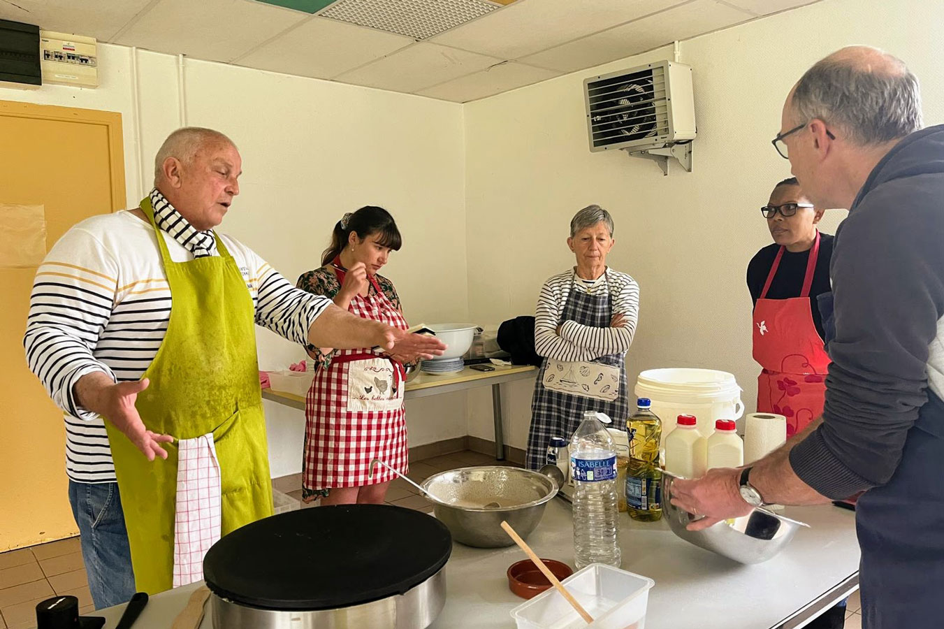 Crêpes-Schulungen bei der Partnerschaft Fouesnant – Meerbusch