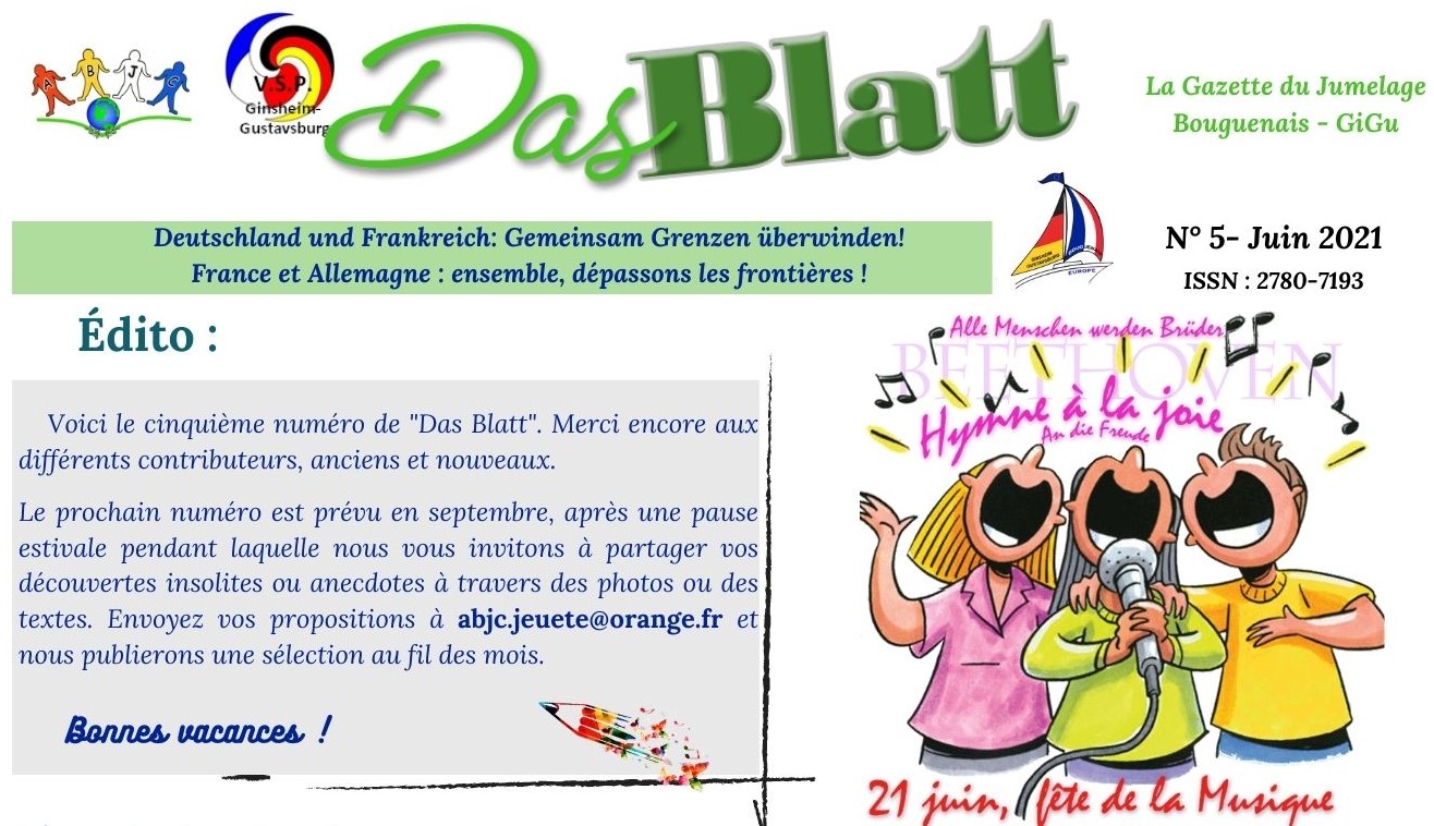 Das Blatt N°5 - juin 2021