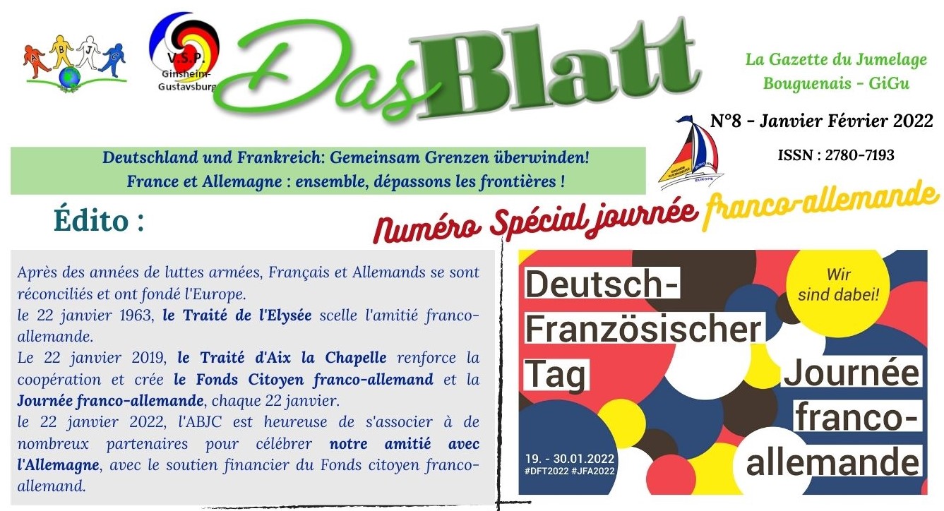 Das Blatt Nr. 8 – Januar 2022