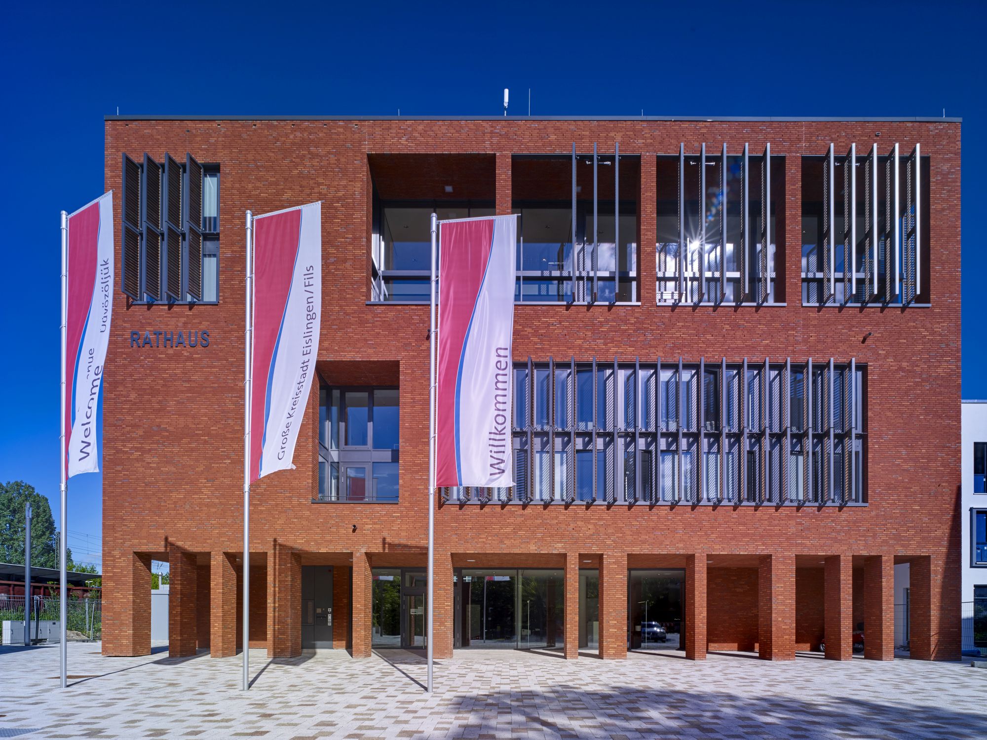 Stadt Rathaus am Schlossplatz