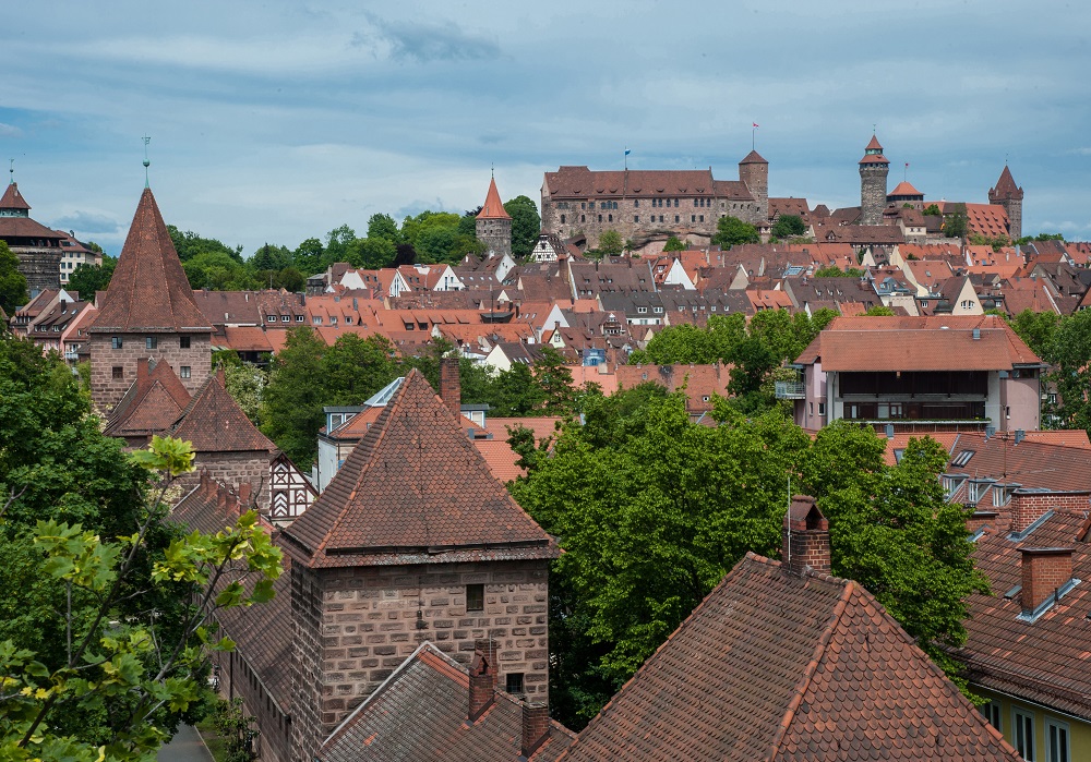 Stadt Die Nürnberger Kaiserburg